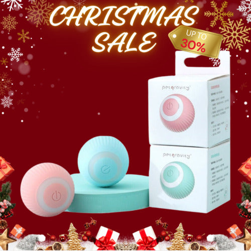 Automatic Rolling Ball Smart Electric Self-moving Pet Cat Dog Interactive Toy AU