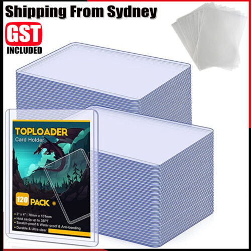 25 Pieces Regular 35pt Toploaders 3x4