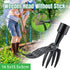 Weeding uprooting lifting tongs gardening tools for easy blow free garden care