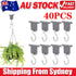 40PCS Accessories Hooks RV Replacement S Hook Tent Awning Clips Fittings AUS