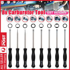 8Pcs Screwdriver Carburetor Adjustment Tool Parts For Adjusting Common 2 Cycle