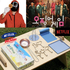 DIY Set Cooking Cookies Tool Squid Game Dalgona Traditional Biscuit Sugar Korean