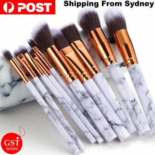 10pcs Professional Makeup Brush Set Foundation Blusher Cosmetic Make-up Brushes