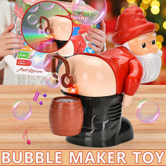 Bubble Maker – Santa Automatic Bubble Blower Toy with Lights