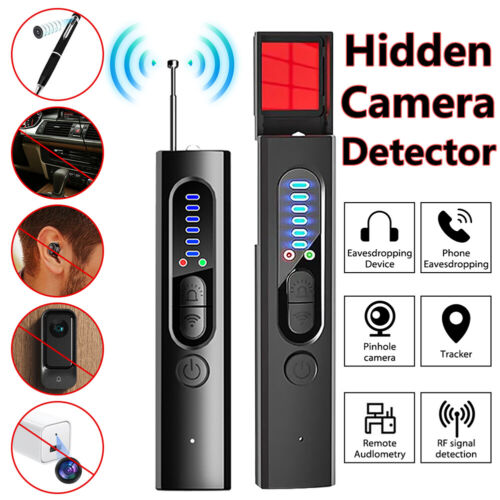 Hidden Camera Detector Anti Camera Bug GPS Tracker Finder Scanner For Hotel Car