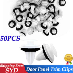 50x Car Trim Body Plastic Clips Kit Fastener Rivet Retainer Door Panel Bumper AU