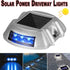 Waterproof Solar LED Powered Road Step Light Dock Light for Outdoor Driveway Dec