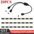 20x Male to Male 4 PIN RGB LED Strip Lights Controller Connectors 3528 5050 Lead