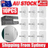 10x Punch-Free Self Adhesive Screw Sticker Wall Hanging Sucker Hook Nail Holder