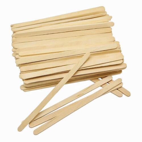 Waxing Spatula Wooden Stick Disposable Tongue Depressor Wax Applicator DIY CRAFT