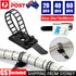 20X Adjustable Cable Clips Straps Adhesive Cord Management Wire Organizer Black