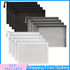 12pcs Nylon Mesh Multifunctional Cosmetic Bag A5 Pencil Case Travel Office Suppl