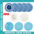 20PCS 240MM CAR POLISHER 9" 10" BONNETS POLISHING PAD BUFFER WAXING WASH WOOL