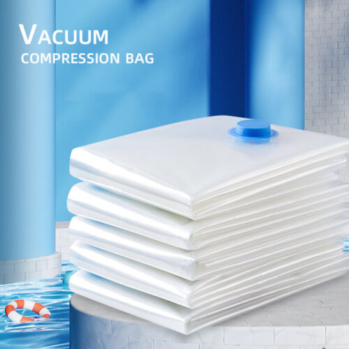 Vacuum Storage Bags Space Saver Seal Compressing Clothes Quilts Pump Jumbo Large