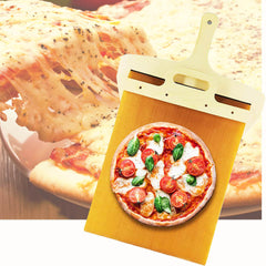 Sliding Pizza Shovel Bread Cake Pizza Peel Pizza Paddle with Handle 55 x 30
