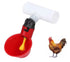 Poultry Chicken Automatic Drinker Cup Waterer Nipple Chook Bird Water Feeder - Lets Party