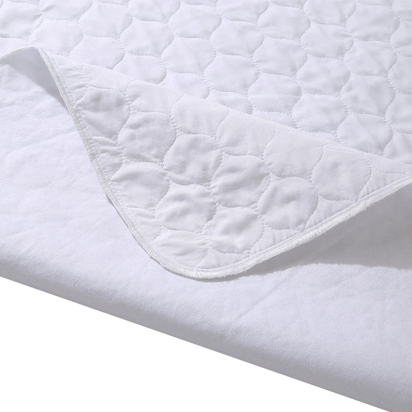 2x Bed Pad Waterproof Bed Protector Absorbent Incontinence Underpad Washable S - Lets Party