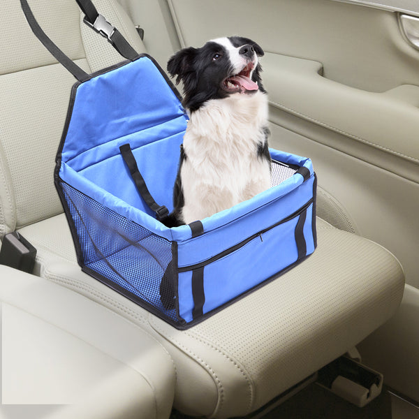 PaWz Pet Car Booster Seat Puppy Cat Dog Auto Carrier Travel Protector Safety - Lets Party