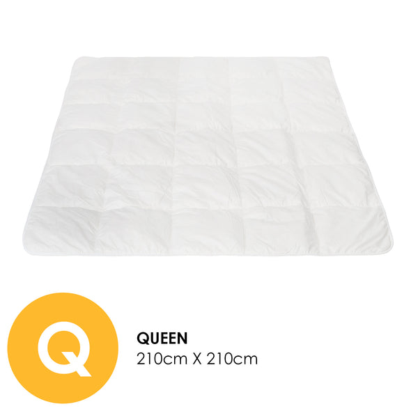 Deluxe 260GSM Eco-Silk Touch Quilt - Queen - Lets Party