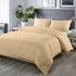 Royal Comfort Blended Bamboo Quilt Cover Sets - Oatmeal - King - Lets Party