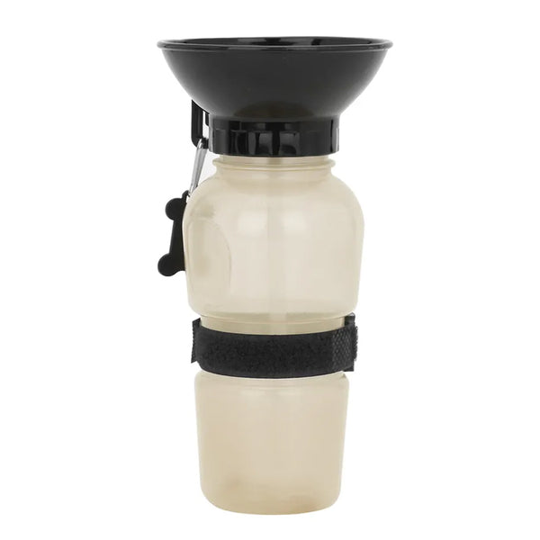 500ML Dog Cat Water Drinking Bottle Detachable Travel Cup Portable Pet Feeder AU