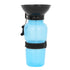 500ML Dog Cat Water Drinking Bottle Detachable Travel Cup Portable Pet Feeder AU