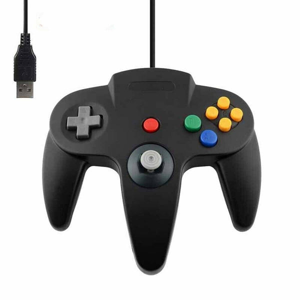 NEW NINTENDO 64 N64 GAMES CLASSIC GAMEPAD CONTROLLERS FOR USB TO PC/MAC - Lets Party