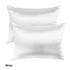 MULBERRY SILK PILLOW CASE TWIN PACK - SIZE: 51X76CM - WHITE - Lets Party