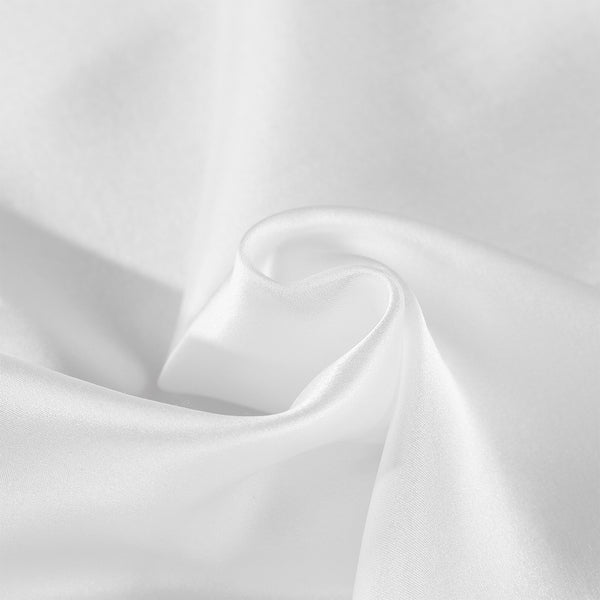 MULBERRY SILK PILLOW CASE TWIN PACK - SIZE: 51X76CM - WHITE - Lets Party