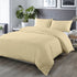 Royal Comfort Blended Bamboo Quilt Cover Sets -Dark Ivory-Double - Lets Party