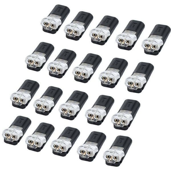 UP 30 PCS D2 Wire Cable Connectors Electrical connectors Automotive strip light