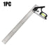 12" 30cm Combination Angle Square Type A Ruler Spirit Level Adjustable Measure