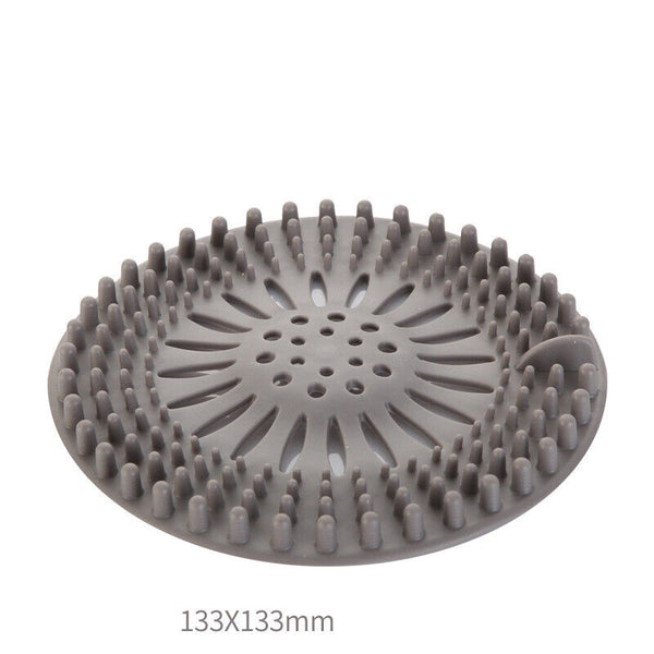 30 Pack Disposable Shower Drains Hair Catcher Mesh Sticker Bathroom Bathing AUS