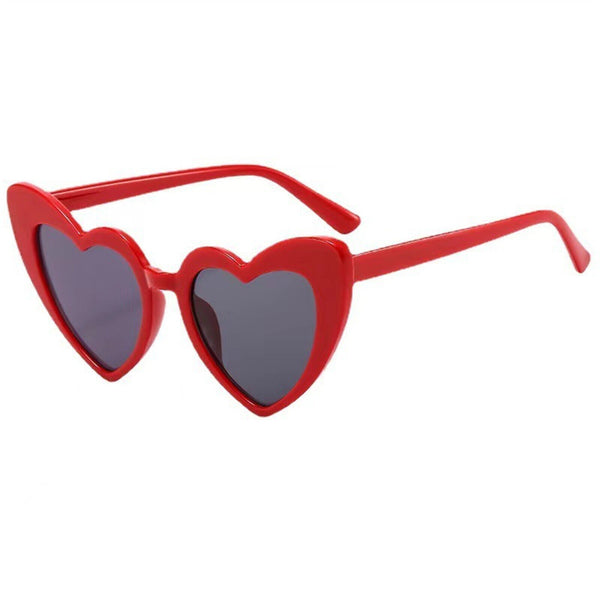 Women LOVE Heart Shaped Sunglasses Retro Gradient Color Lens Eye Glasses