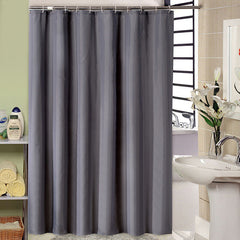 Shower Curtain – Extra Long 180x200cm Fabric, Weighted