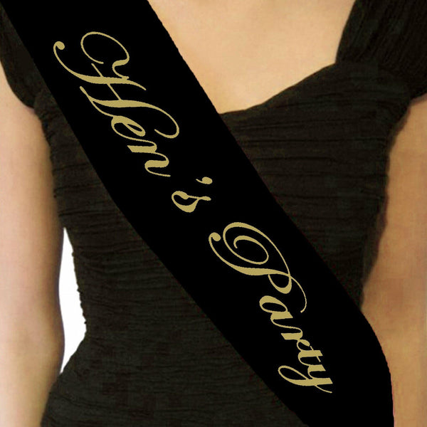 Hens Party Sash Sashes Bride Night Party Bridal Wedding Bridesmaid Bachelorette