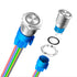 12V 16mm Car Boat Push Button Metal Momentary Switch LED Light Waterproof