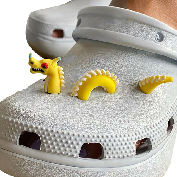 DIY Shoes Decorations Cartoon Dragon Shoe Charm Inserted To Shoe Hole Decor Gift