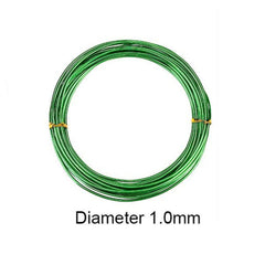 1/2/3MM Bonsai Wires Aluminum Training Bonsai Wire Anodized Line Craft Fastener