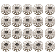 UP100X Metal Bobbins Sewing Machine Spool Bobbin For Brother Janome Singer Craft
