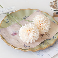 10 Pcs  Artificial Chrysanthemum Ball Flower Bouquet Gift Home Flower Decoration