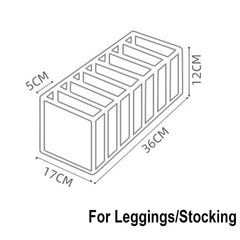 Mesh Storage Bag Divider Clothes Organizer Underwear Sock Jeans Drawer Foldable
