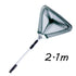 Telescopic Folding Aluminum Handle Fishing Landing Net 3 Section Extending Pole