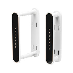 Wall Mount Clothes Hanger Foldable Organizer Retractable Drying Rack Holder Hook