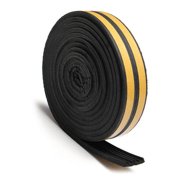 5M Rubber Seal Weather Strips Tape Door Window Draught Excluder Self Adhesive AU