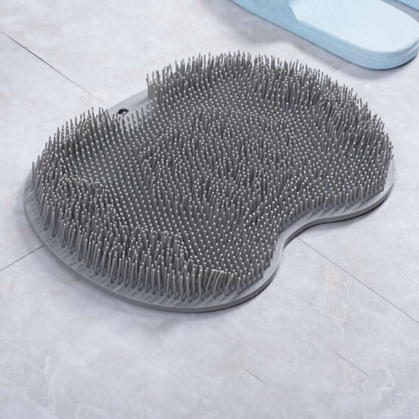 Exfoliating Foot Back Scrubber Silicone Massager Pad Bath Shower Cleaning Mat AU