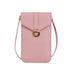 New Touch Screen Cell Phone Bag Crossbody Clear Window Mobile Phone Bag Purse AU