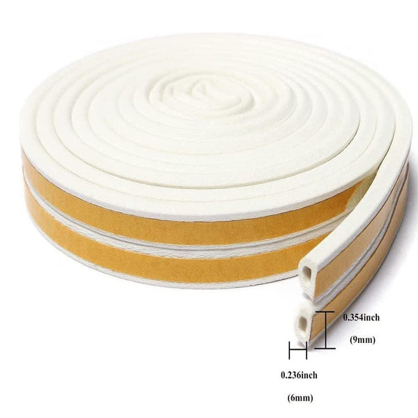 5M Rubber Seal Weather Strips Tape Door Window Draught Excluder Self Adhesive AU