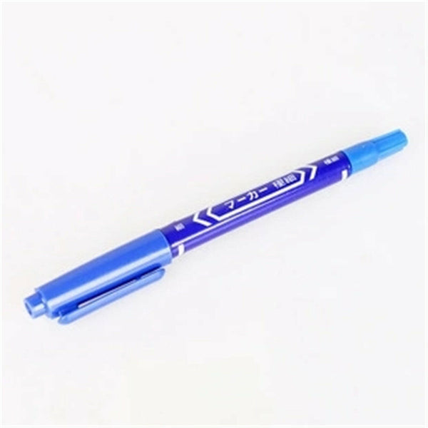 20PCS Dual-Tip Tattoo Skin Marker Piercing Marking Pen Scribe Tool Supply AU