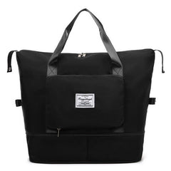 Women Large Capacity Collapsible Travel Bag Expandable Waterproof Duffel Bag New
